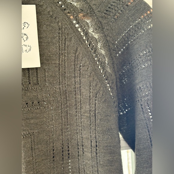 NWT Sea olive green Sweater - Picture 2 of 6